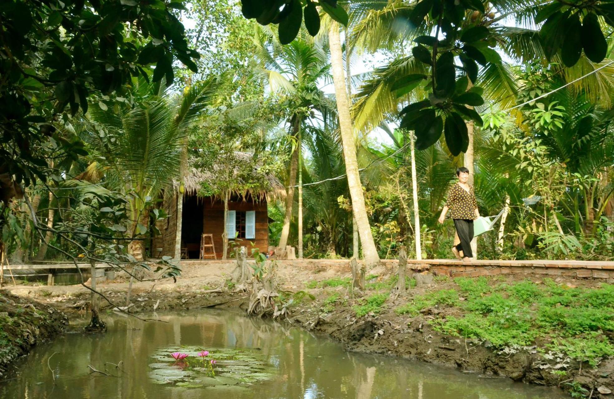 Mekong Farmstay Cantho - C.R Floating Market Cần Thơ Kültér fotó